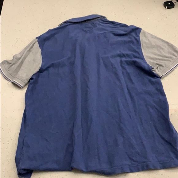 Tommy Hilfiger custom fit polo blue white grey - Picture 4 of 4